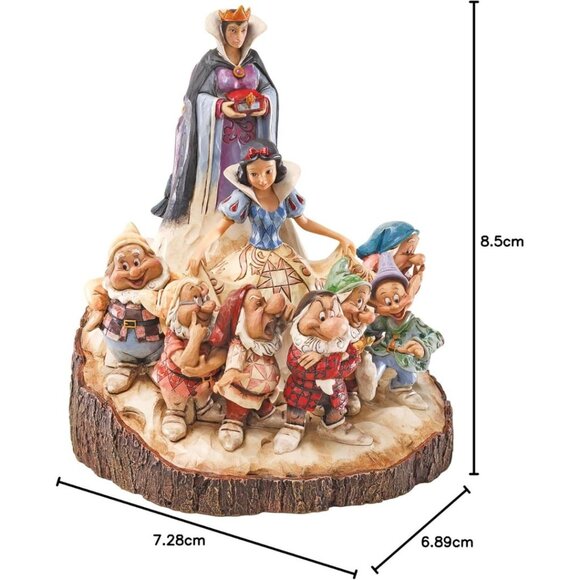 Jim Shore Disney Traditions Snow White and the Seven Dwarfs Figurine, NIB - Picture 5 of 5